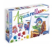 Zestaw do malowania Aquarellum Junior SentoSphere - Trzej Muszkieterowie