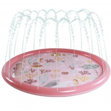 Mata wodna Little Dutch - Pink Ocean Dreams 150 cm