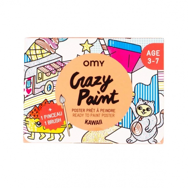 Wodna kolorowanka OMY - Kawaii