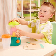 Blender z owocami i akcesoriami Mini Chef B. Toys - Fruity Smoothie Playset