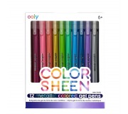 Metaliczne długopisy żelowe Ooly - Color Sheen
