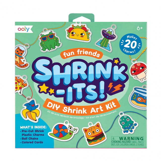 Zestaw kreatywny zrób własny breloczek Ooly - Zabawni Przyjaciele