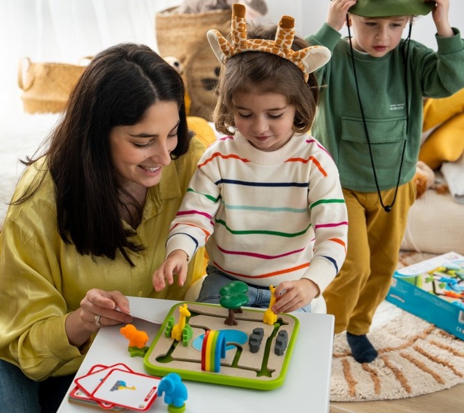 Gra logiczna Smart Games Park Safari Jr