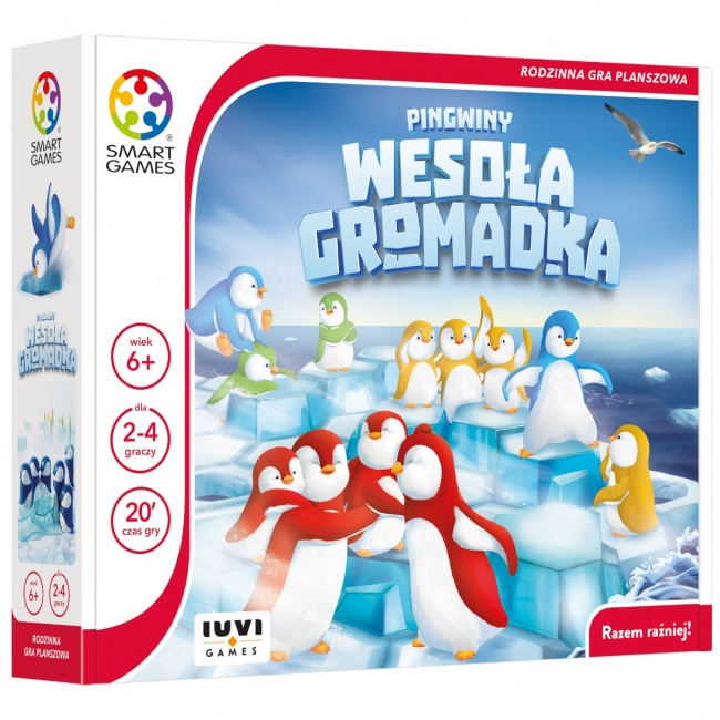 Gra logiczna Smart Games - Pingwiny Wesoła Gromadka (PL)