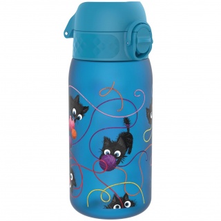 Butelka do picia dla dzieci 400 ml ION8 - Playful Cats