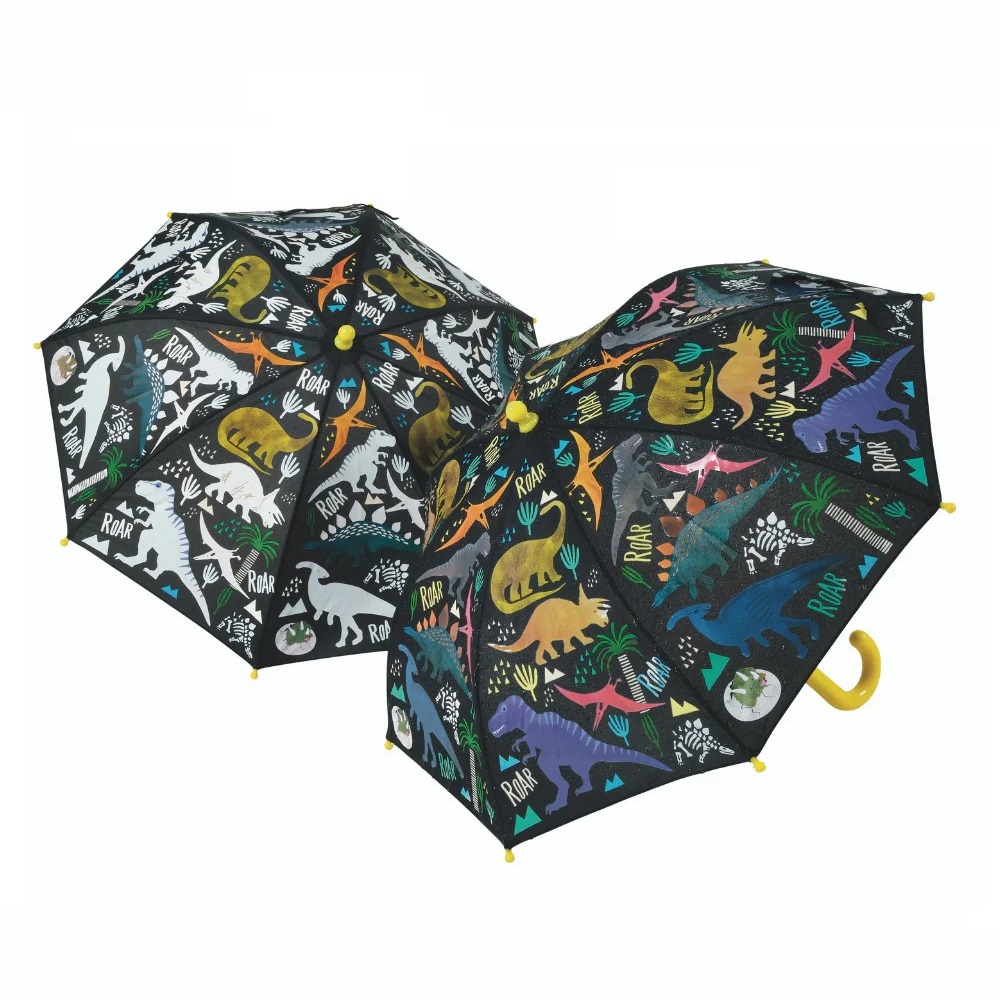 Magiczna parasolka zmieniająca kolory Floss&Rock - Dinozaury