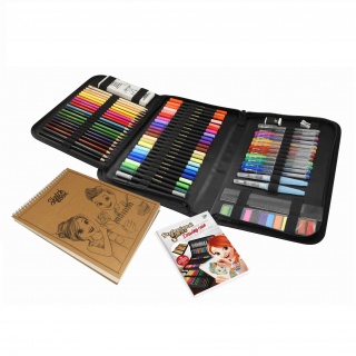 Teczka dla małego artysty ze szkicownikiem Buki