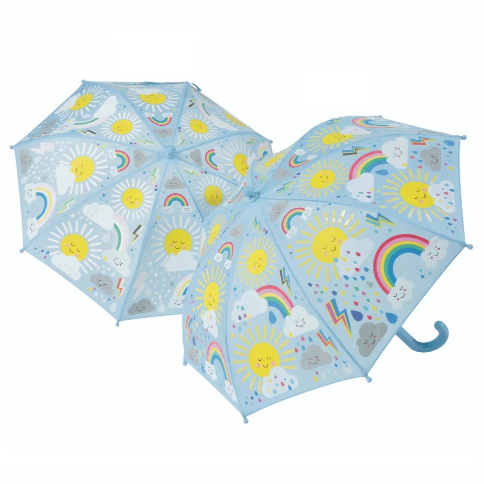 Magiczna parasolka zmieniająca kolory Floss&Rock - Słoneczko i Chmurki