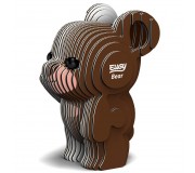 Eko Układanka 3D Eugy - Niedźwiedź