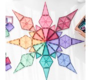 Klocki magnetyczne Connetix - Pastel Geometry Pack 40 el.
