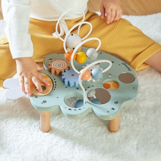 Wielofunkcyjny stolik edukacyjny Janod - Liść Sweet Cocoon 18m+