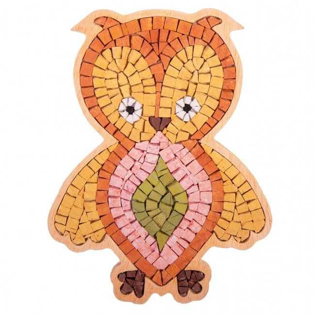 Zestaw kreatywny mozaika MOSAICBOX - Sowa