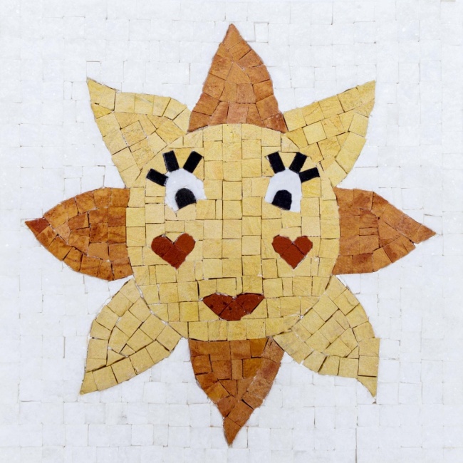 Zestaw kreatywny mozaika MOSAIKIT - Słońce