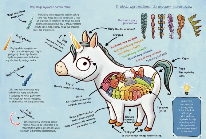 Książeczka z jednorożcami Emotikon 101