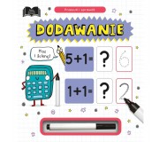 Książka "Przesuń i sprawdź. Dodawanie" wydawnictwo Zielona Sowa