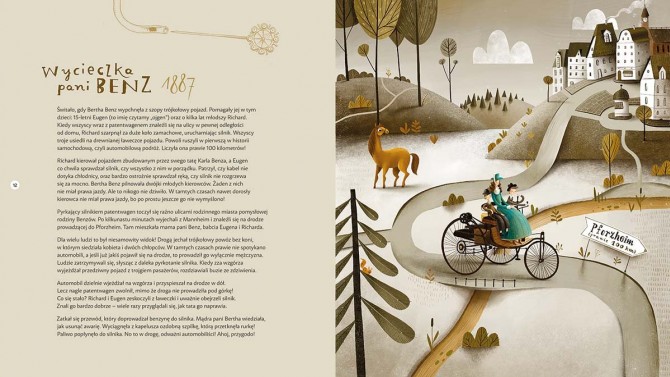 Książka o autach historia Mercedes Benz Harperkids