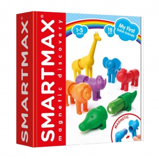 Klocki magnetyczne Smart Max IUVI Games - My First Safari Animals