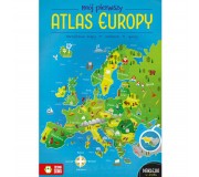 Książka "Mój pierwszy atlas Europy" wydawnictwo Zielona Sowa