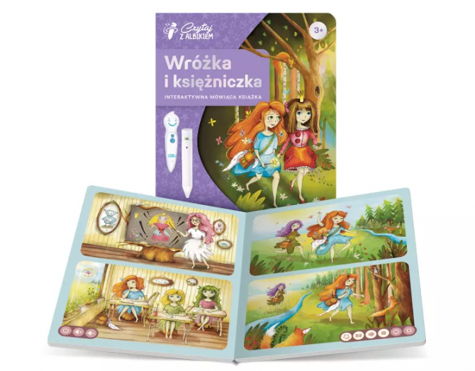 Książka Czytaj z Albikiem Albi - Wróżka i księżniczka