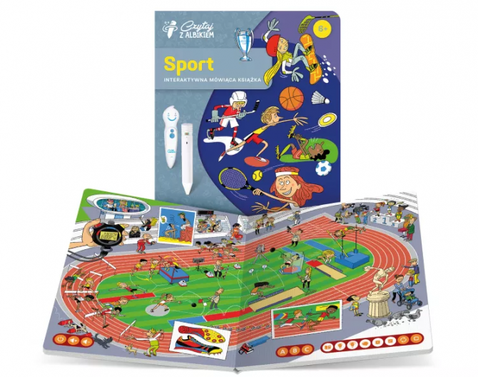 Książka Czytaj z Albikiem Albi - Sport