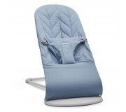 Leżaczek BABYBJORN BLISS WOVEN Petal Quilt - Niebieski