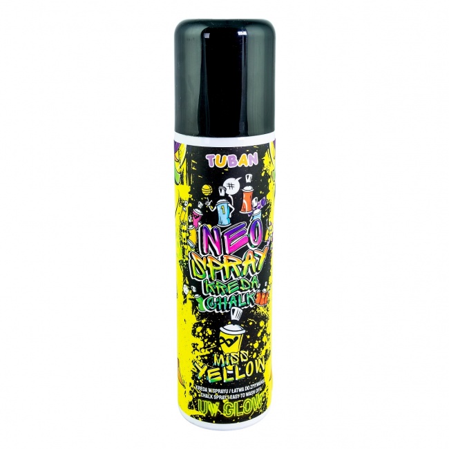 Kreda w sprayu NEO TUBAN - Żółta