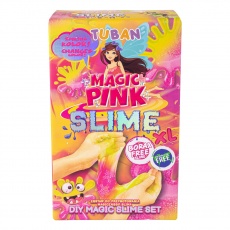 Zestaw DIY TUBAN slime zmieniający kolor - Pink XL