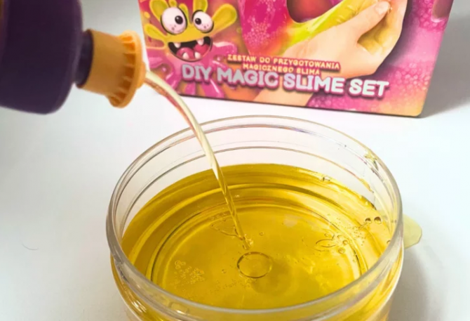 Slime zmieniający kolor pink XL Tuban