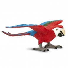 Figurka Safari Ltd. - Papuga Zielonoskrzydła Ara
