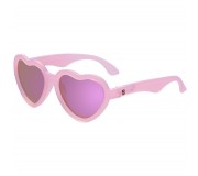 Okularki przeciwsłoneczne z polaryzacją Hearts Babiators od 3 do 5 lat - Frosted Pink