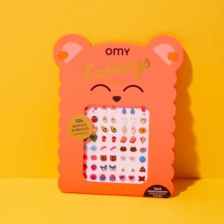 Kolczyki samoprzylepne OMY - Kawaii 104 szt.