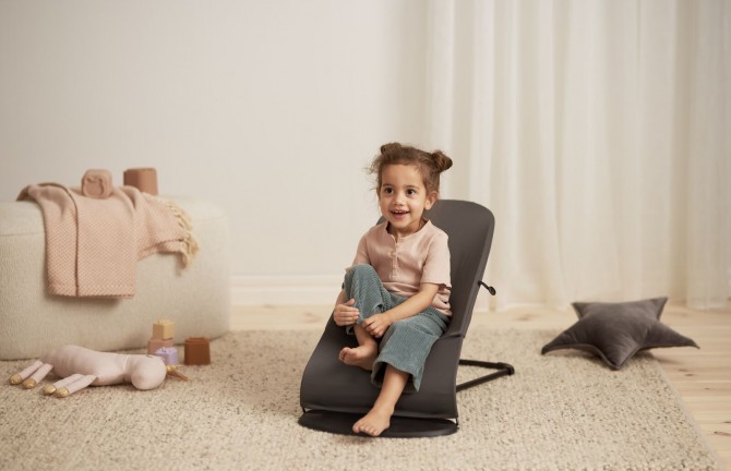Bujak dla niemowląt szary babybjorn jersey