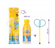 Zestaw do baniek Obręcz Mini Motylek + płyn Tuban 400 ml