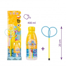 Zestaw do baniek Obręcz Mini Motylek + płyn Tuban 400 ml