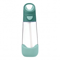 Tritanowa butelka ze słomką 600 ml B.box - Emerald Forest