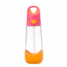 Tritanowa butelka ze słomką 600 ml B.box - Strawberry Shake