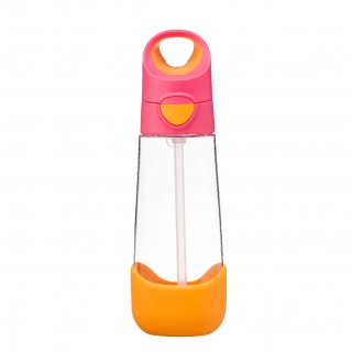 Tritanowa butelka ze słomką 600 ml B.box - Strawberry Shake