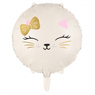 Balon foliowy Party Deco - Kot 45 cm