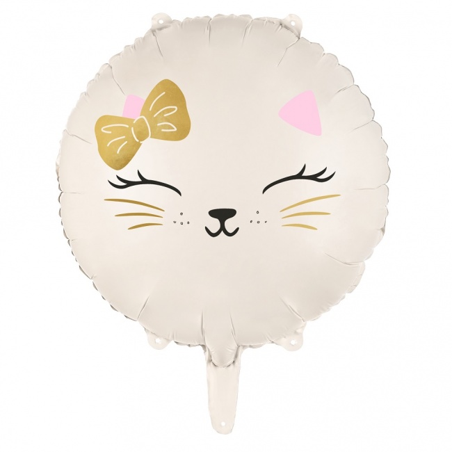 Balon foliowy Party Deco - Kot 45 cm