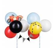 Balonowy topper na tort Party Deco - Autko