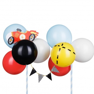 Balonowy topper na tort Party Deco - Autko