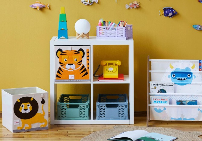 Skrzynka na zabawki do pokoju dziecięcego