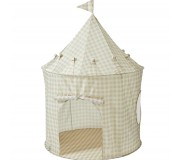 Namiot dla dzieci 3 Sprouts Recycled - Gingham Beige