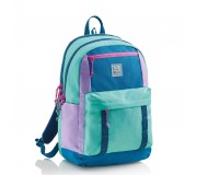 Plecak szkolny trzykomorowy Amsterdam Miquelrius - Rider Purple 28L