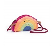 Pluszowa torebka na ramię Jellycat - Uśmiechnięta Tęcza