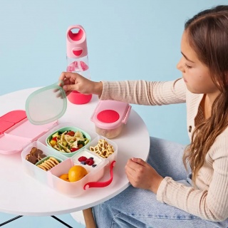 Silikonowy pojemnik z pokrywką do lunchboxa B.box - Forest