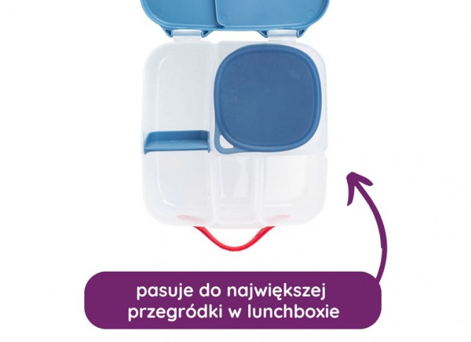 Pojemnik do lunchówki b box niebieski