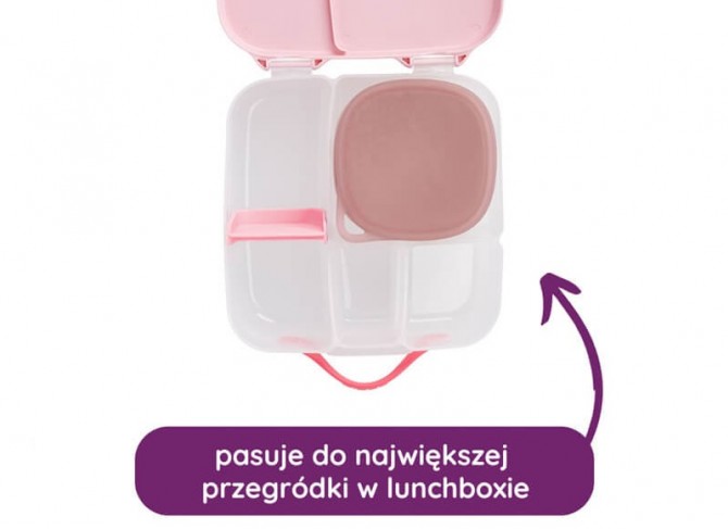 Pojemnik do lunchówki b box różowy