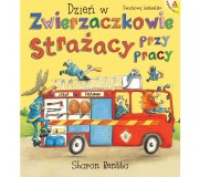 Książka "Dzień w zwierzaczkowie. Strażacy przy pracy" Wydawnictwo Amberek