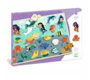 Drewniana układanka Djeco - Ocean